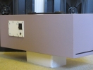 expand image of Claer portable transmission line speaker side view